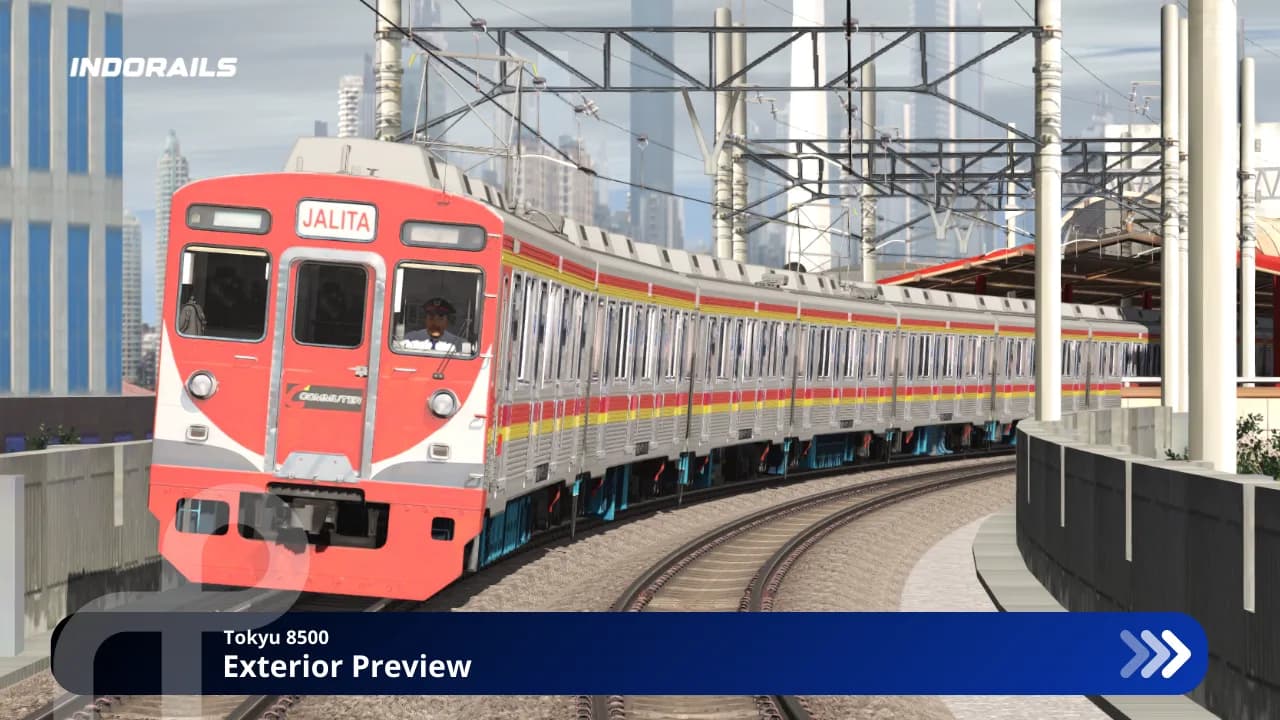 KRL Tokyu 8500 - Trainset - gambar 2